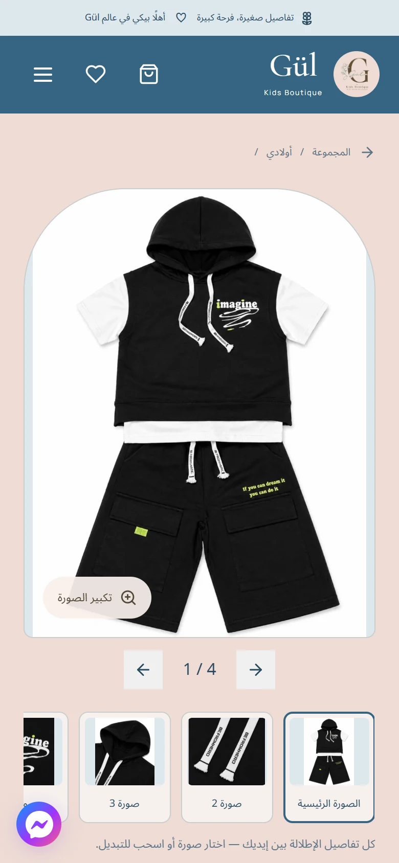 واجهة الموبايل للمشروع